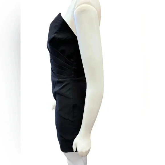 Daisy Black Mini Strapless Dress Size Medium - Picture 3 of 7